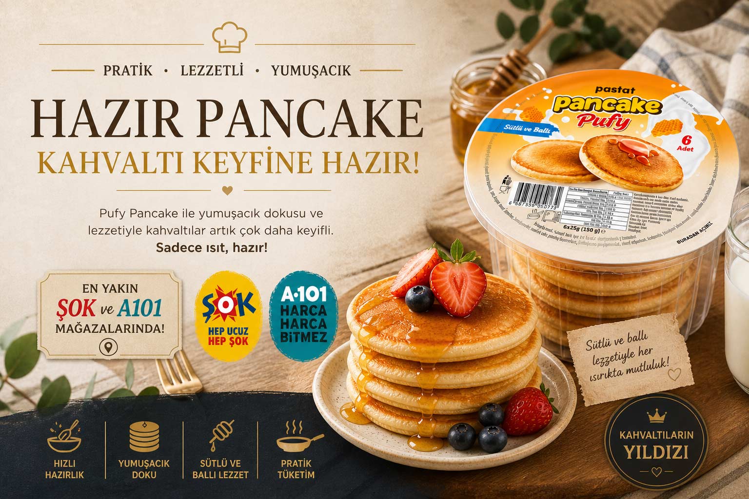 Hazır Pankek Çocuklara Verilir mi?