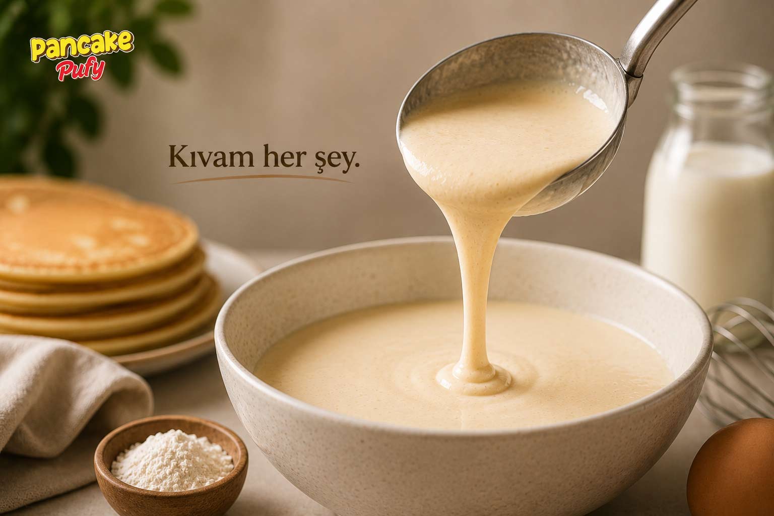 Pancake Hamuru Kıvamı Nasıl Olmalı?