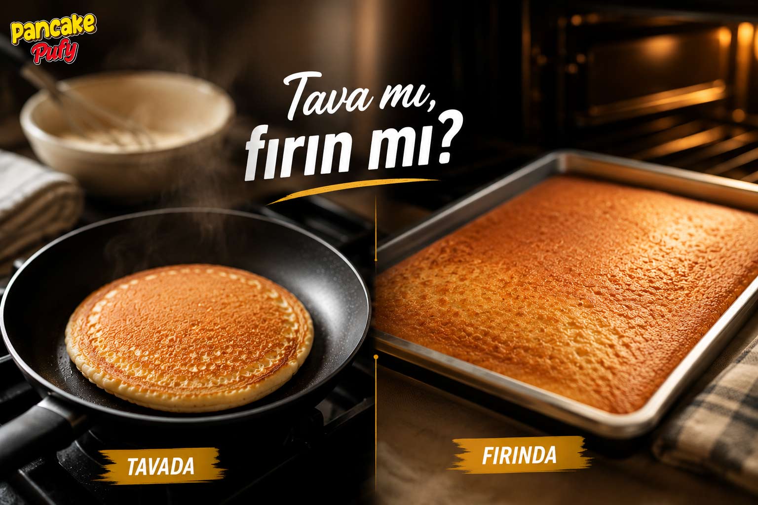 Pancake Tavada mı Fırında mı? (Hangisi İyi?)